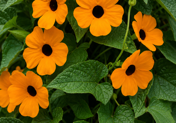 Thunbergia Sunny Susy Orange Eye
