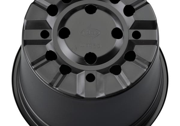 Puķu pods 23 cm C, melns