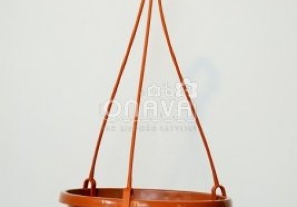 Iekarināmais pods Jacinta 27 cm, brūns (palete)