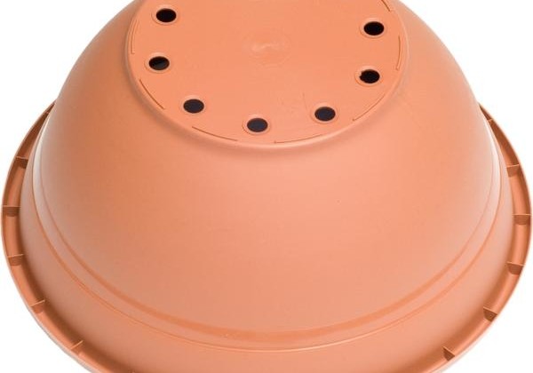 Bļodveida pods Miranda 30 cm, brūns