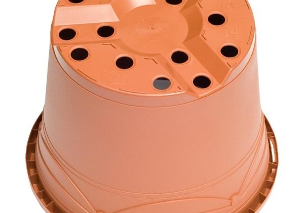 Dekoratīvais pods Sandra 32 cm, brūns