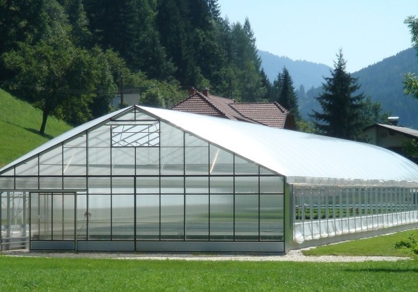 Dubultplēves termo siltumnīca 600 m2 ar montāžu