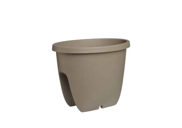 Balkonpods Balconia 30 cm, pelēkbrūns