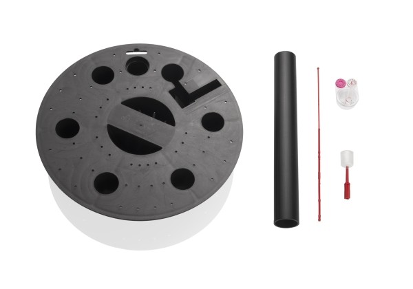 Dekoratīvais pods Ella 40 cm, pelēks