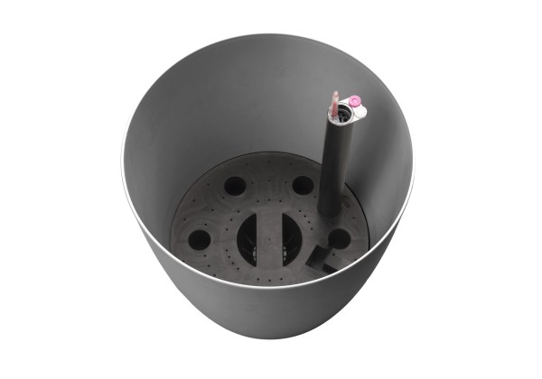 Dekoratīvais pods Ella 40 cm, gaiši pelēks