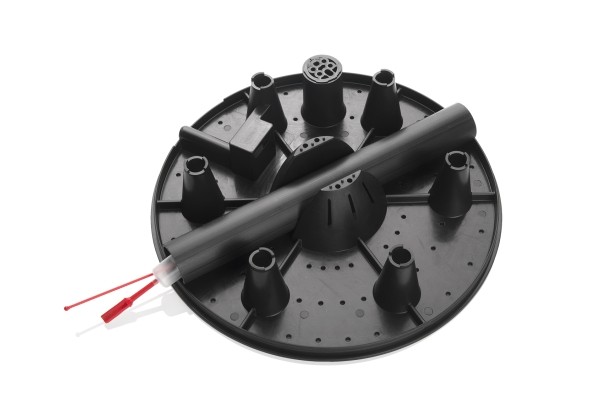 Dekoratīvais pods Ella 40 cm, gaiši pelēks