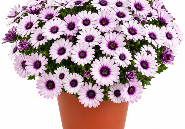 Osteospermum ecklonis Besties Playful Bicolor Purple
