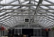 Energo/ēnošanas aizkari siltumnīcai 500 m² ar montāžu