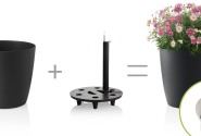 Dekoratīvais pods Ella 35 cm, balts