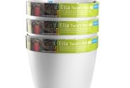 Dekoratīvais pods Ella 30 cm, balts