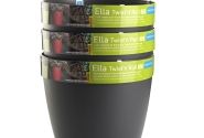 Dekoratīvais pods Ella 30 cm, pelēks